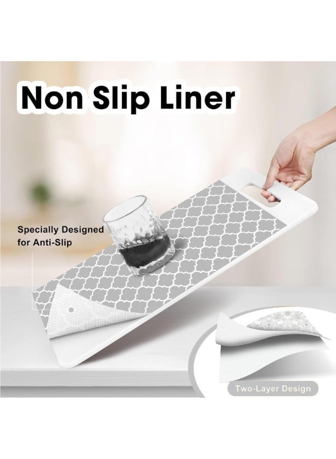 Arabest Shelf Liner for Kitchen 45×1000cm Non-slip food grade EVA cabinet liner Non-Adhesive Drawer Mats waterproof and oilproof Suitable for shelves, kitchen cabinets, refrigerators, lockers, desks - Image 3